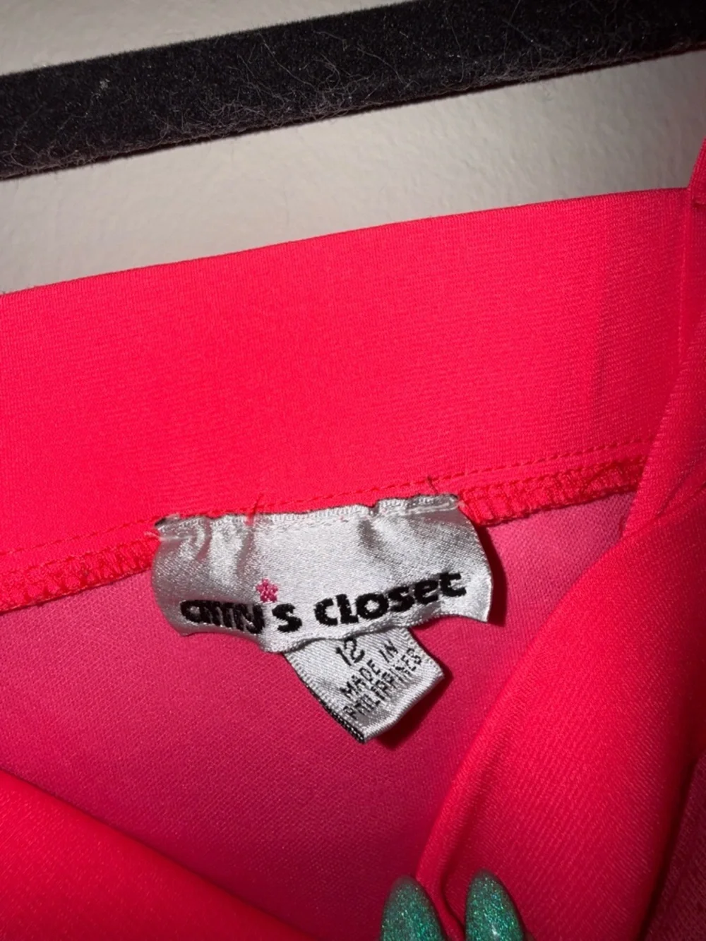 Amy's Closet Hot Pink Spaghetti Strap Dress